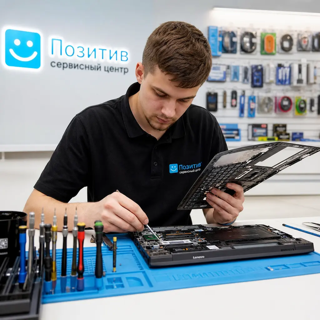 заменить клавиатуру на ноутбуке Lenovo в Менделеевске