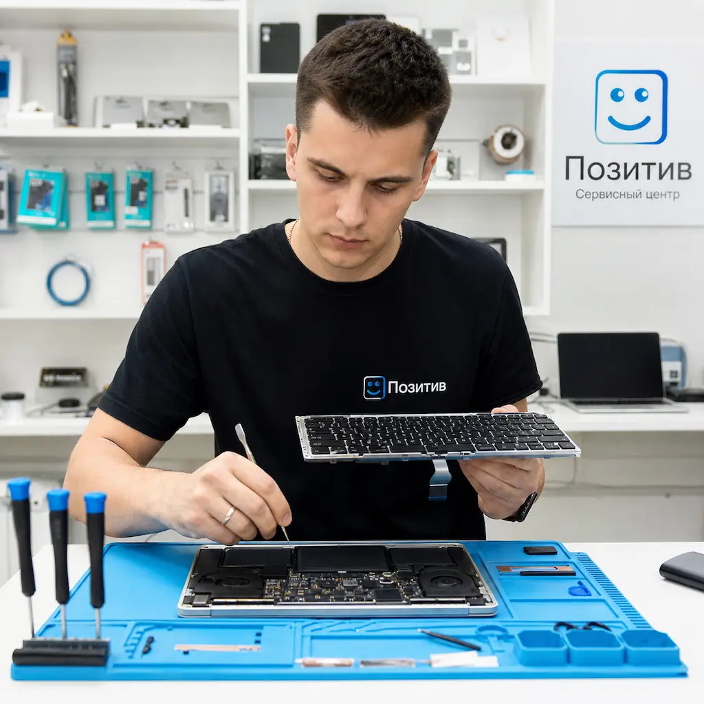 заменить клавиатуру на Apple Macbook в Менделеевске