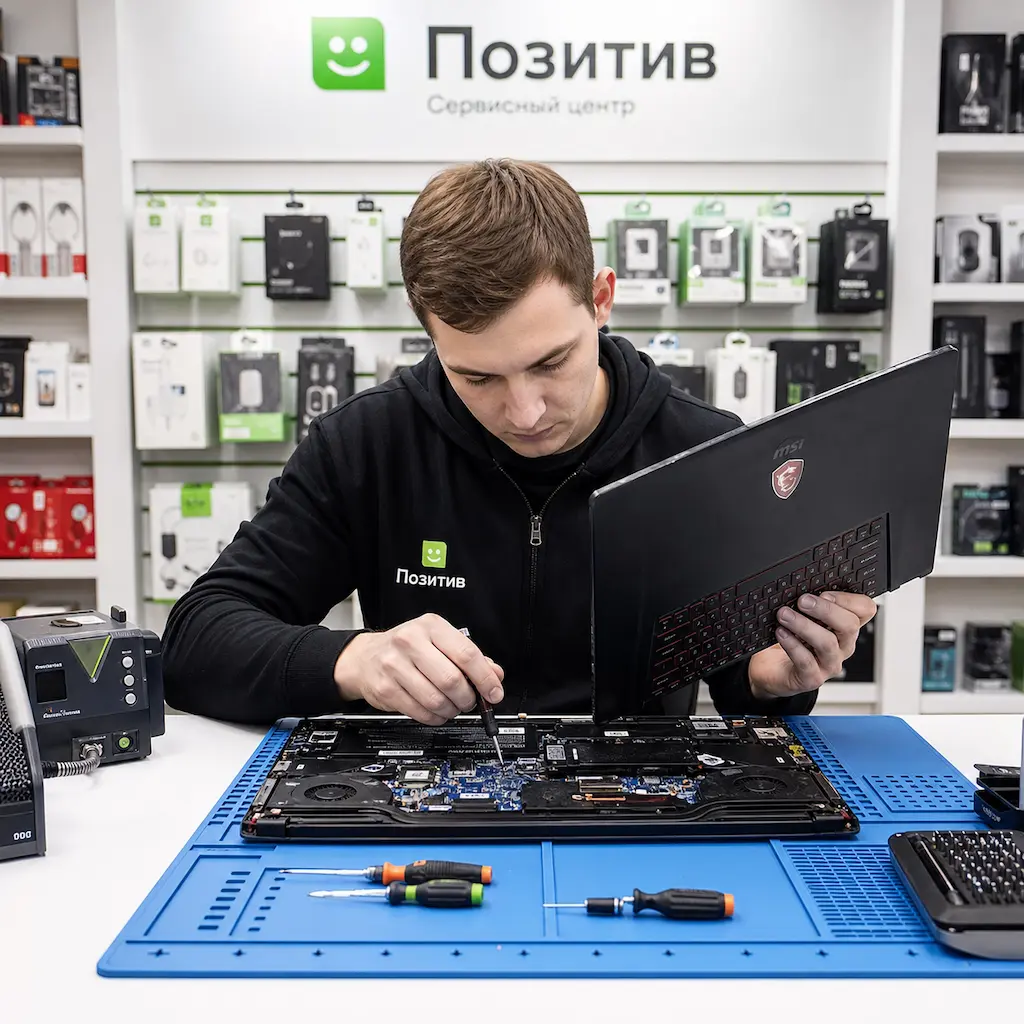 заменить клавиатуру на ноутбуке MSI в Менделеевске