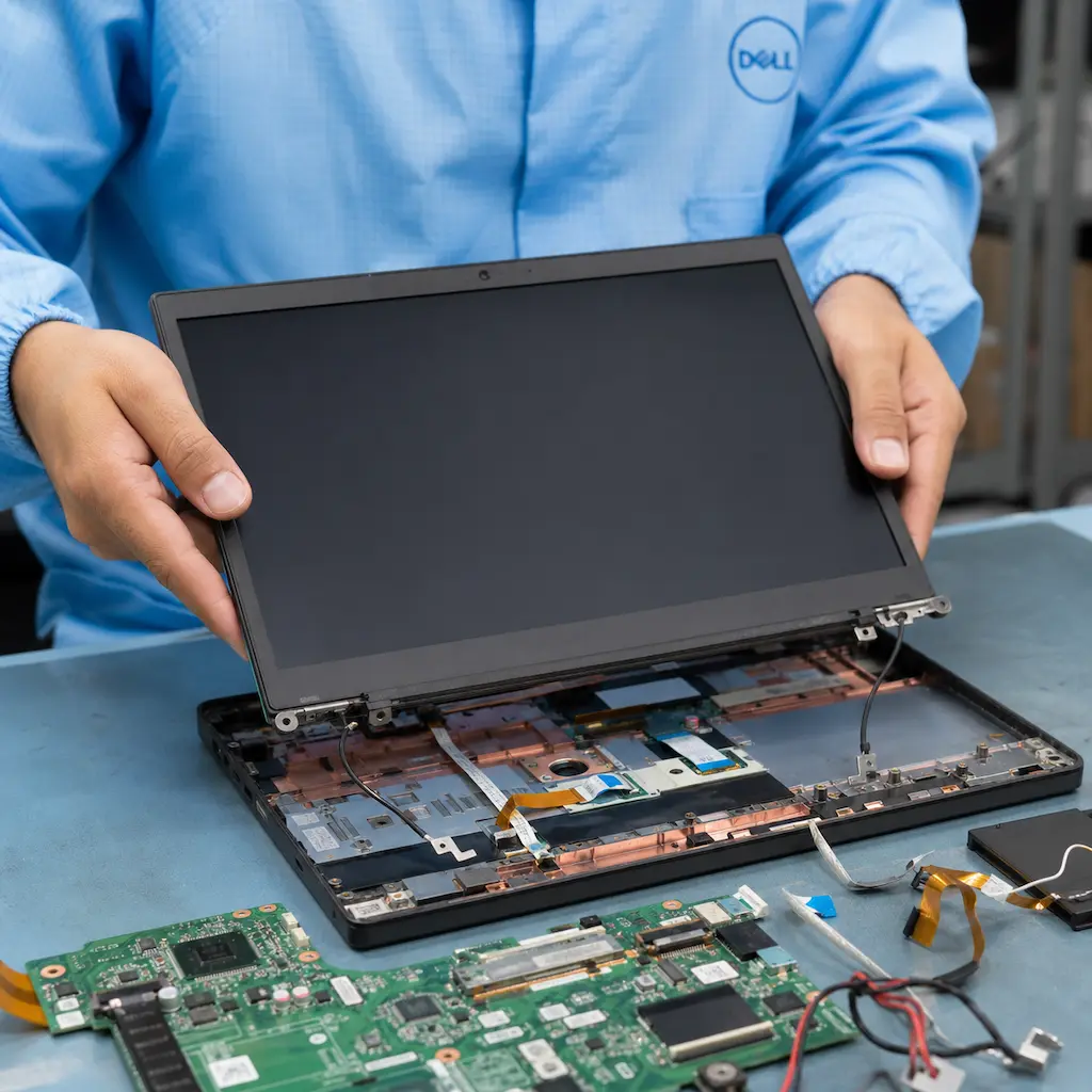 заменить матрицу ноутбука Dell в Менделеевске