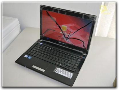 Замена матрицы Packard Bell в Менделевске