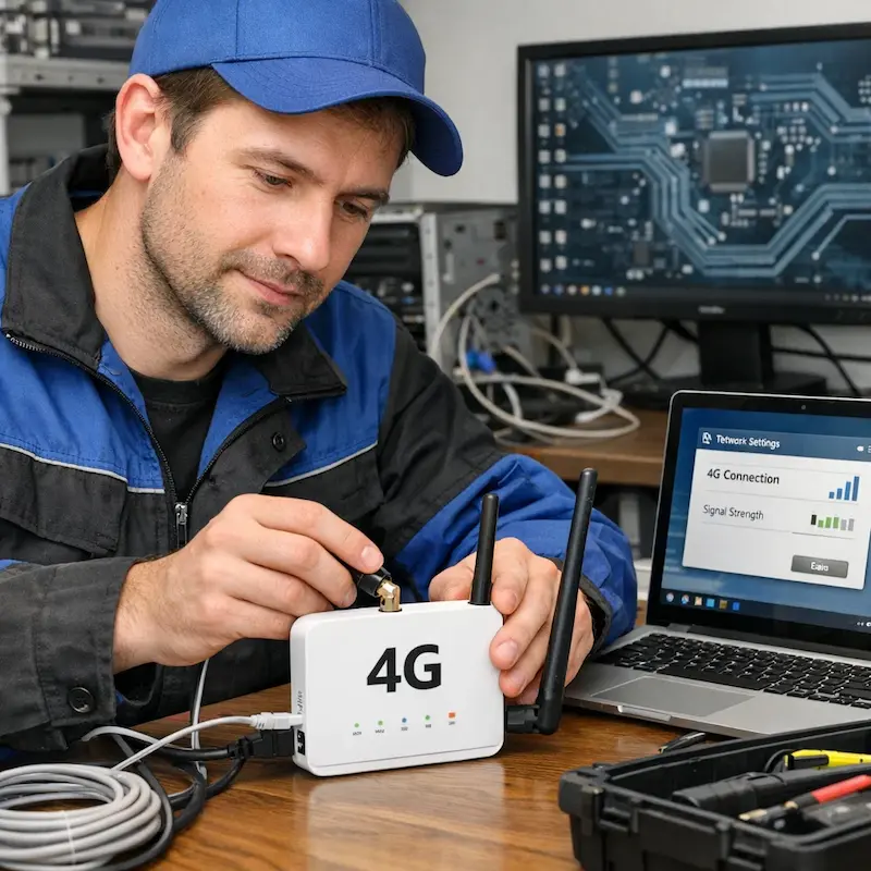 Настройка 4G модема в Менделеевске