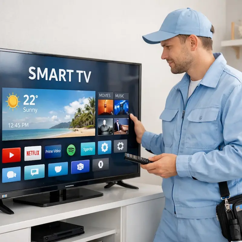 Настройка Smart TV в Менделеевске