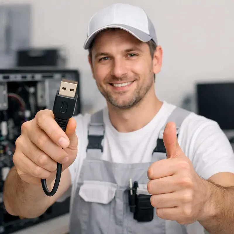 Настройка и установка новых устройств в Менделеевске