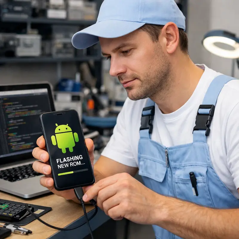 Прошивка Android в Менделеевске