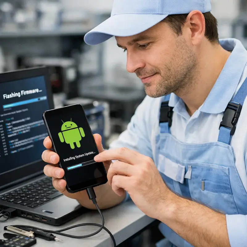 Перепрошить телефон в Менделеевске