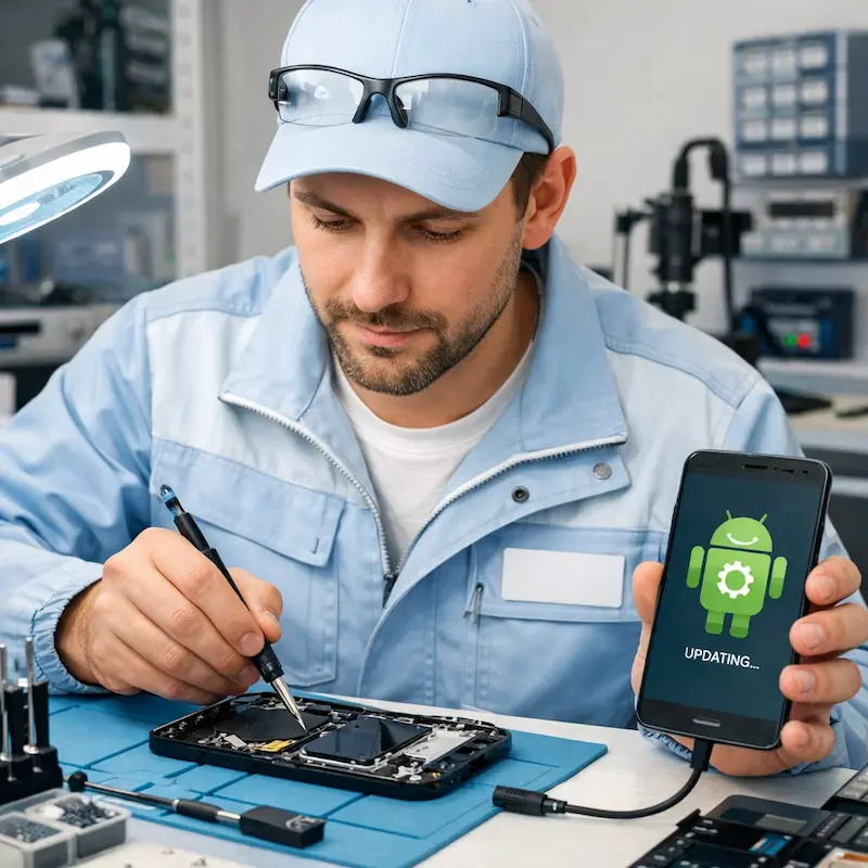 Настройка системы Android в Менделеевске