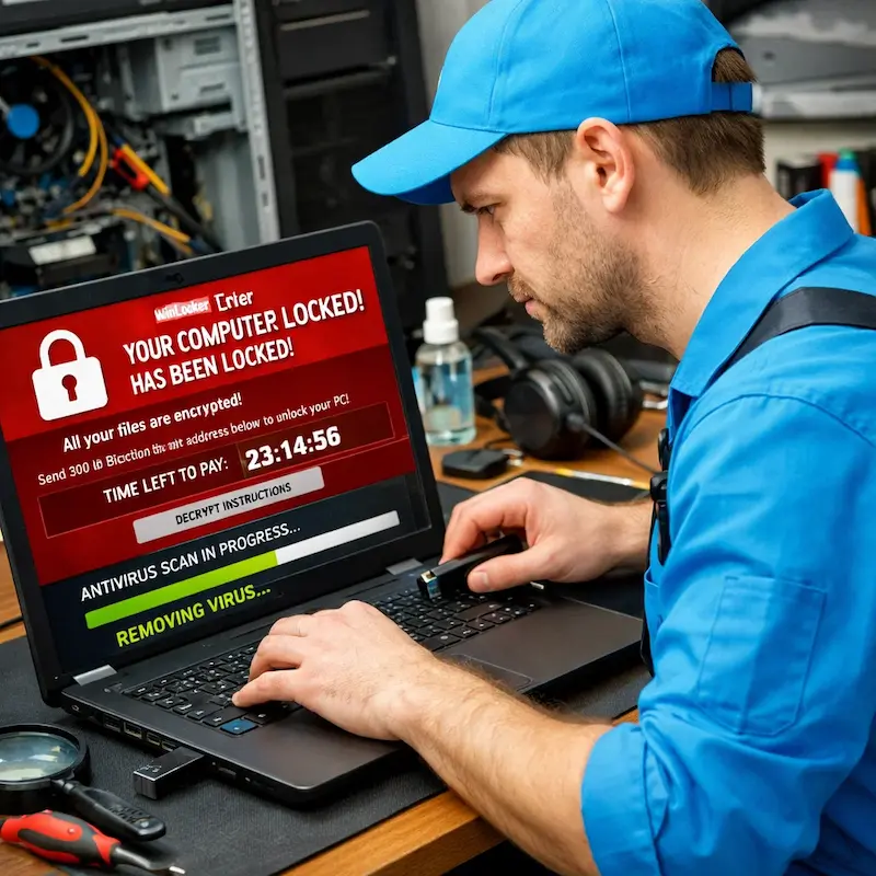 Удалить винлокер в Менделеевске